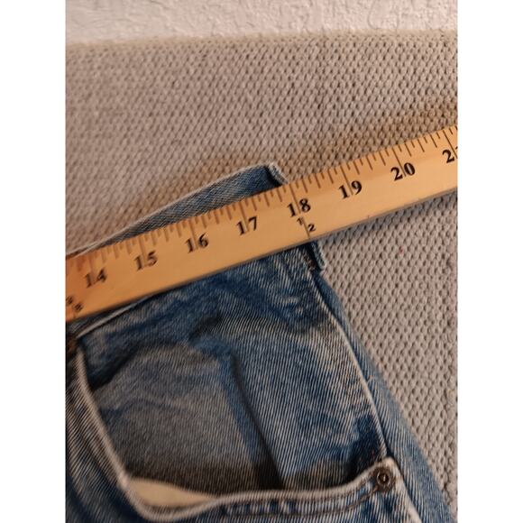 Riggs Workwear Vtg Wrangler Carpenter Jeans 36X34 Blue Fade Leather Trim Utility - Picture 10 of 13